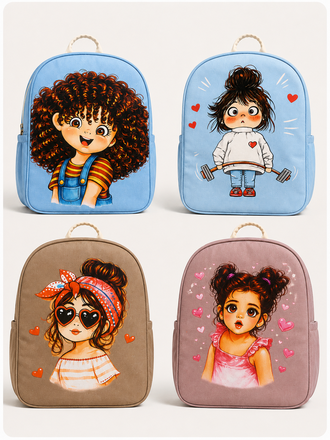 Mini Fabric Bagpacks
