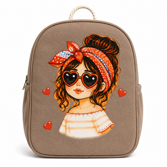 Fabric Mini Bagpack 002